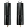 Decoratieve beeldjes batterij aangedreven windspinner zwart roteren motor voor hangend rit ornament 2pcs