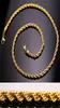 Золотые цепочки моды из нержавеющей стали хип -хоп ювелирные изделия веревочная цепь Мужское ожерелье6191164