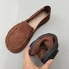 Sıradan Ayakkabı Adam Yaz Mocassins Erkek Slip-Onlar gerçek deri loafers düz