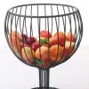 Ironfruit Tray Keukendoos opbergmanden Tafel Candy Bowl Home Decor Organisator Groentefruit Opslag voor thuiskeukengadget