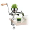 Juicers Wheatgrass Juicer Handcranked Desktop Stainless Steel Fruit Wheat Grass Vegetable Orange Juice Press Extractor