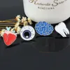 2-4pcs/set kreatywna punk-punkowa broszka para i love u Enamel Pin Ps Ai Ramen Sexy Lips Brain Heart Badge Torb Backry