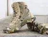 Hommes bottes tactiques de désert combat en plein air bot armée de randonnée de randonnée en cuir Ankle1638307