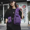 Multi -Taschen -Weste Beutel funktionale Mode -Chest -Taschen für Männer und Frauen Hip Hop Rig One Schulter -Rucksack 3 Farben 240407