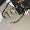 펜던트 목걸이 세련된 금도금 스테인레스 스틸 목걸이 초커 레터 펜던트 성명 패션 여성 목걸이 웨딩 보석 액세서리 ZG1699