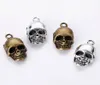 100pcsbag Bronze argenté ancienne 2012mm Squelette Skull Charms Pendants Designer Bijoux Making Collier Bracelet ACCESSOIRES 9060388