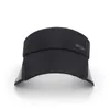 バイザーワイドブリム帽子バケツ帽子夏のスポーツサンハットメンアンドウィメンキャップ調整可能なバイザーUV保護
