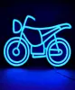 Motorcycle Sign Bar KTV Club Home Mur Mur Decoration Fashion Handmade FaUN Light 12 V Super Bright9575005