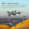 Drones wlr/c e99 pro rc mini drone 4k dubbele camera wifi fpv luchtfotografie helikopter opvouwbare quadcopter dron speelgoed