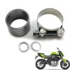 Voor Benelli BJ600GS BJ300GS 300 302R 500 TRK502 BN600 BN600I TNT600 UITDAGPIJP PIJNTER MIDDEN GRAPHITE BUSH Silencer klem