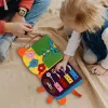 Druk bord Montessori Sensory Toys Giraf Tile Busy Book Activities Board Toys Preschool Learning Educatief geschenk voor Toddler