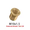 Universal Car Auto Gear Stick Shift Shifter Knob Boot Retainter Screw Adapter M8X1.25 M10X1.25 M10X1.5 Trådskift Knobadapter