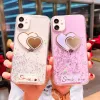 Glitter Telefon Case for Xiaomi 13 12 S 12x 12T 11 11t PoCo X5 C55 C3 M4 F5 M6 X4 C31 Civi 2 Pro Lite Soft Diamond Love Back Cover