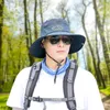 Berets Herrenfischerei Eimer Hut Anti-UV-Fischer Panama Outdoor Sonnenschutzhüte für Frauen Boone Großhandel