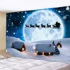 Tapestries Home Decor Christmas Tapestry Art Hippie Bohemian Wall Hanging Living Room Bedroom