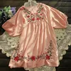 Summer Women Messicano Ricordato Floreale Cambiato floreale Tunica etnica Vintage Tunica Boho Hippie Tops Bluse Feminina 240412