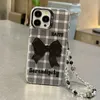 Cell Phone Cases Candy Bear Mirror Case for iphone 12 13 14 Pro 13 Mini 11 14Promax SE2020 6 7 8 14 Plus Back Cover J240412