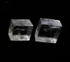 2 stks natuurlijk helder vierkant calciet stenen IJsland spar quartz kristal rots energie steen mineraal monster genezing9301532