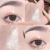 Diamant paillettes à fard à paupières à fard à paupières crayon crayon maquillage monte de surligneur imperméable mate rose à silkwwwor champagne gold eyeliner stylo