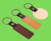 Leather Beech Wood Carving Keychains Diy gegraveerde houten sleutelhanger Key Rings For Men Women Birthday Party Anniversary Gift1603669