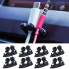 Soft Silicone Data Cable Winder Earphone Holder Car Wire Tie Clip Car USB Charging Tablet Wire Home Office Fixer Organizer