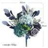 Wedding Flowers Lavender Bouquets Arrival Fancy Accessories Bridal 40 35cm