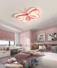 Ceiling Lights Wholesale Butterfly Led Light Decoration Cartoon Girls Kids Room Lamp For Bedroom