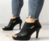 LAPOLAKA Fashion Peep Toe Cutout Thin Heels summer Boots fashion design sexy high heels women039s Shoes Woman ankle boots12896560