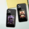 Capa de telefone inteligente preto S-Sabbath para iPhone 14 13 12 11 XS x 8 7 6 Plus Mini Pro Max SE 2022 PC Capa de telefone de vidro fundos