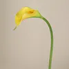 Декоративные цветы 1pcs calla lily simulation flower decor свадебная пография домашняя украшение бумаги букет скрапбук