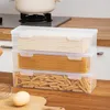 Bottiglie di stoccaggio Eco-frigorifera del frigorifero Food Box Fresh-Keeping Space Salvaling Kitchen Resusibile Contenitore Crisor Crisper