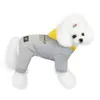 Fyra ben Jumpsuit Pants Pet Apparel Winter Dog Coats Warm Clothes Cotton Hoodies Jackets Designer 240412