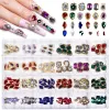 Decals Nail Art Rhinestones Decoration Kit 3d Crystal Nail Charms Diamond Diy Alloy Jewelry Gem Nail Supply Manicure Accessories