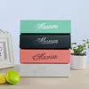 Geschenkwikkeling Home Made Macaron Black White Pink Green Box Biscuit Muffin LX6666