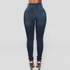 Jeans pour femmes pour femmes 2024 Fashion Womens Big Ass Black Denim Pantal