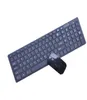 Keyboard Mouse Combos Mini Ultra Slim Wireless 24GHz Kit For Desktop Laptop PC Black and White option3691048