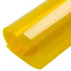 Window Stickers HOHOFILM 152cmx50cm Yellow Decorative Film House Building Glass Sticker With Glue Home Tint PET Decor