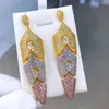 Boucles d'oreilles en pendaison de luxe Missvikki Luxur