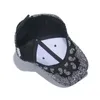 Ball Caps Men Women Sport Golf Sunshade Sunscreen Cashew Flower Print Baseball Cap Snapback Hip Hop Magic Paste Adjustable Sun Hat W44