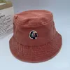 Unisex designer hattar m sommar hink hatt utomhus utflykt bär tvättbassäng hatt vintage gammal stor randen klättring hatt