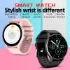 Watches Original ZL02 Smart Watch Heart Rate Blood Pressure Fitness Sports Watches IP67 Waterproof Smartwatch Armband för Android iOS