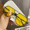 Sunglasses Summer Polarized Male Classic Vintage Eyewear UV400 Outdoor Driving Eyeglasses Big Frame Oversized Sun Glasses