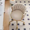 Luxury Makeup Chair Dressing Stool Living Room Armchair Home Furniture Leisure Chair Bedroom Computer Sofa Chair Manicure Stools