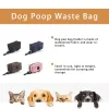 Bolsas de bolsas portátiles bolsas para perros soportes de caca soportes de almacenamiento de bolsas suministros para caminar