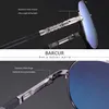 Okulary przeciwsłoneczne Barcur Fashion okulary gorący styl mężczyźni okulary przeciwsłoneczne spolaryzowane ochrona UV400 Driving Sun Glass Mężczyzna Oculos de Sol 240412