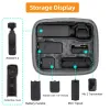 Accessori per DJI Osmo Pocket 3 Borsa di stoccaggio portatile Piccola custodia protettiva Case antiscratch Osservazione Resistente Organizzatore Accessori Box