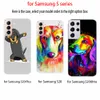 Custodia in coque morbida in silicone per Samsung Galaxy S22 S21 S11 S20 S10 S9 S8 Plus 5G S10lite E Ultra Cover Dooglette di silhouette