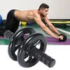 Double Wheel Abdominal Wheel Exercise Fitness Wheel Waist Arm Leg Fitness Products Abdominal Power Wheel Gym Roller 240410