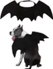 Psa odzież Pet Cat Bat Wings Halloween Cosplay Bats Costume Pets Ubrania dla kotów Kittak Puppy Małe średnie duże psy A972914979