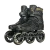 Professionelle Inline -Skates 3 Räder Roller Skates Schuhe Männer Erwachsenen Rennen Inline Roller Skating Schuhe 240411